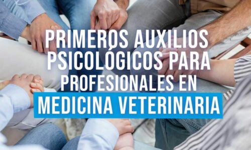 Curso primeros auxilios psicológicos para profesionales en medicina veterinaria
